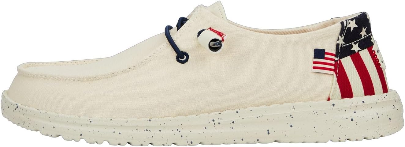 Hey Dude Wendy Americana Splatter Womens Slip-on Loafers Review