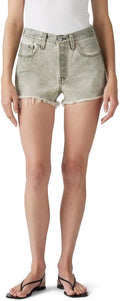Levi's Women's 501 Original Shorts - Classic High-Rise Fit Defines