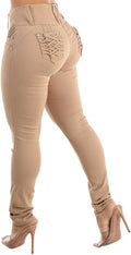 Butt Lifting Jeans for Women - High Waisted Junior Sizing Stretch