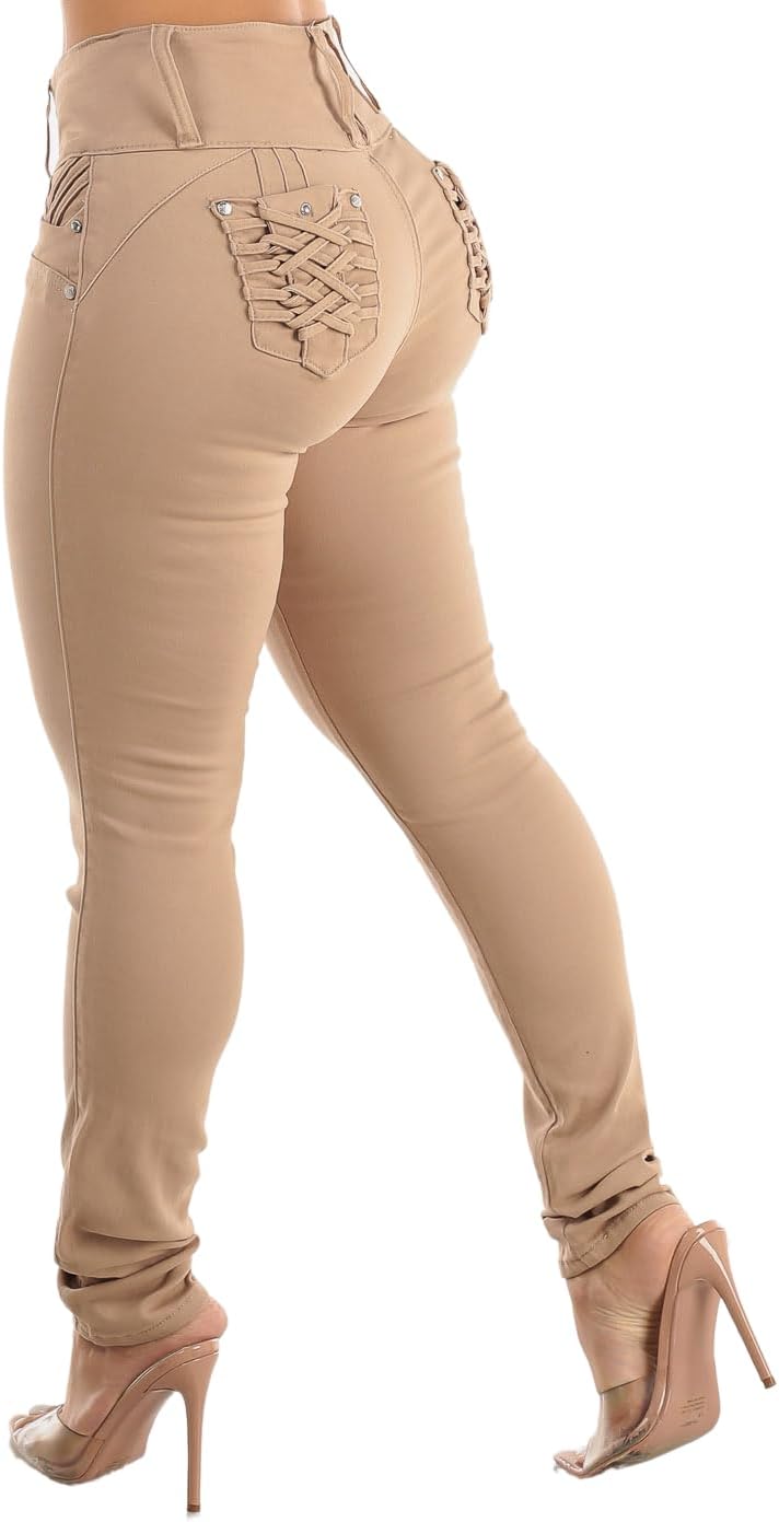 Butt Lifting Jeans for Women - High Waisted Skinny Fit