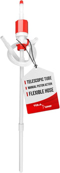 TERA PUMP TRDRUM40 Compact Manual Fuel Drum Pump - Portable, BPA-Free