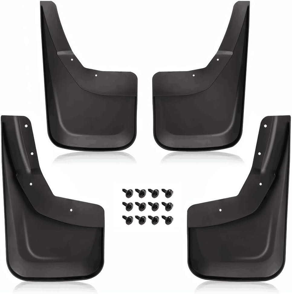 PIT66 Molded Mud Flaps for Chevy Silverado 1500 2014-2018