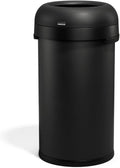 simplehuman 60 Liter Bullet Open Top Trash Can - Commercial Grade
