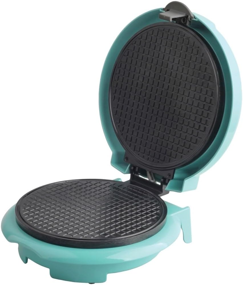 750W Blue Waffle Cone Maker - Crispy Cones in Minutes!