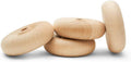 Classic Mini Wooden Wheels - Smooth Birch Craft Wheels 1.75in