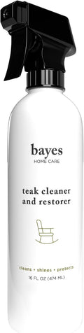 Bayes High Performance Teak Cleaner & Restorer - Cleans, Shines