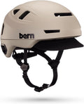 Commuter Bike Helmet with MIPS - Integrated LED Rear Light and U-Lock