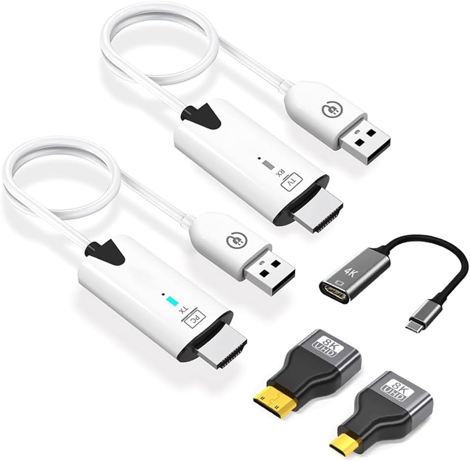 Wireless HDMI Transmitter and Receiver for 1080P Streaming
