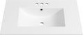 Eridanus 30x18.5 Bathroom Sink with Three Faucet Holes