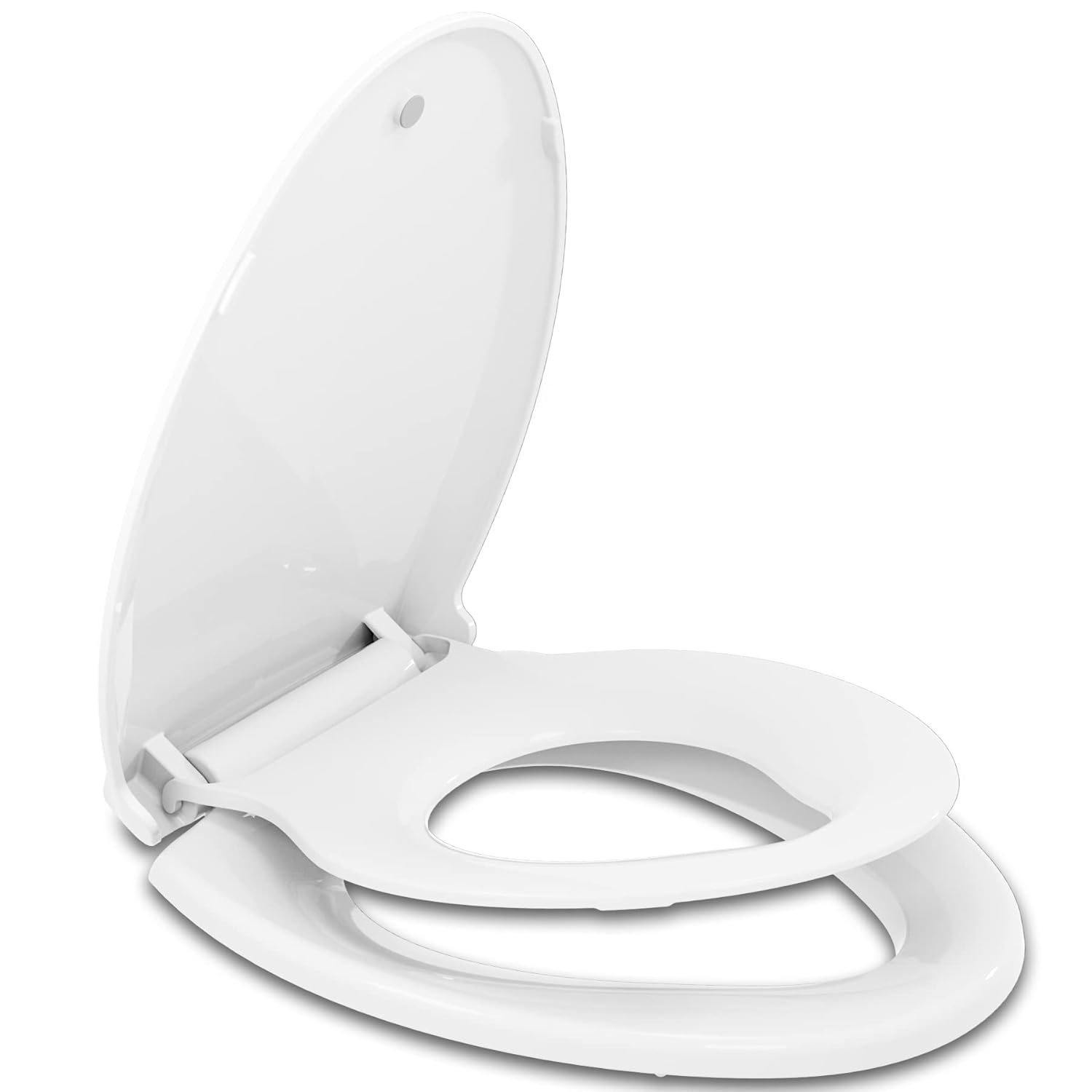 Hibbent Potty Training Toilet Seat with Magnetic Cover for Kids