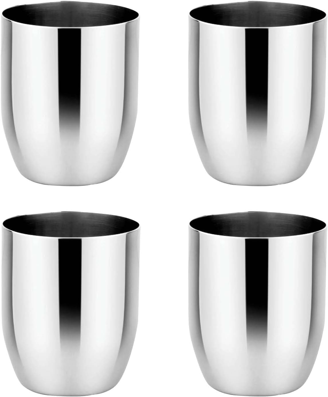 Ahimsa Stainless Steel Kids Cups for Open Cup Training - Set of 4