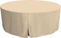 Full Length Fitted Machine Washable Event Tablecloth Cover 72-in Round