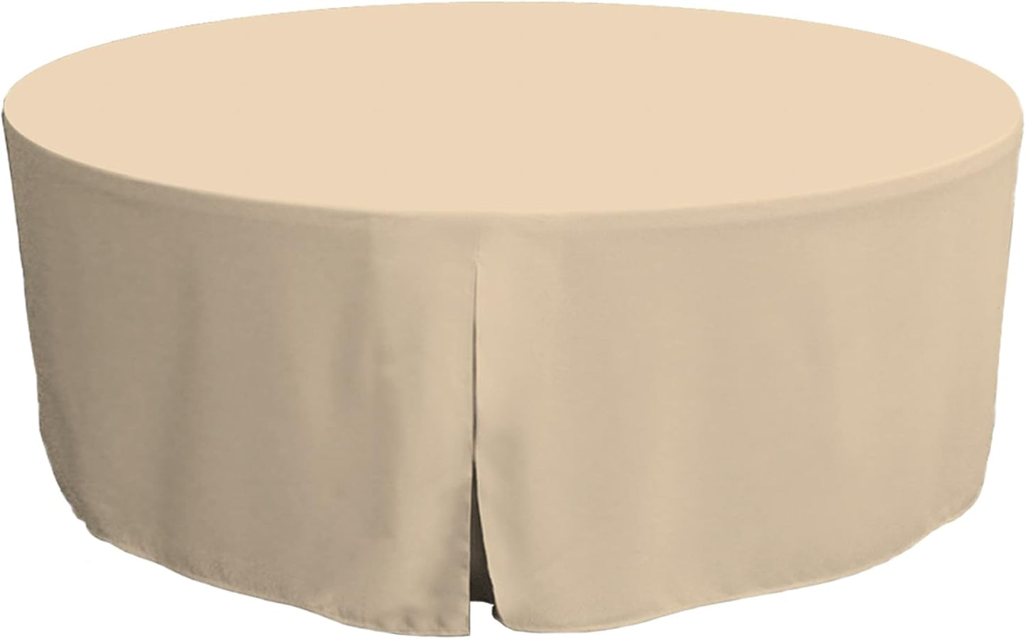 Full Length Fitted Tablecloth Cover for Events in 30 Colors