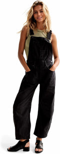 Denim Overall Wide Leg Bib Jeans Overall - Versatile Casual Style