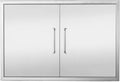 Outdoor Kitchen Doors Stainless Steel 36in x 24in Double Access Door