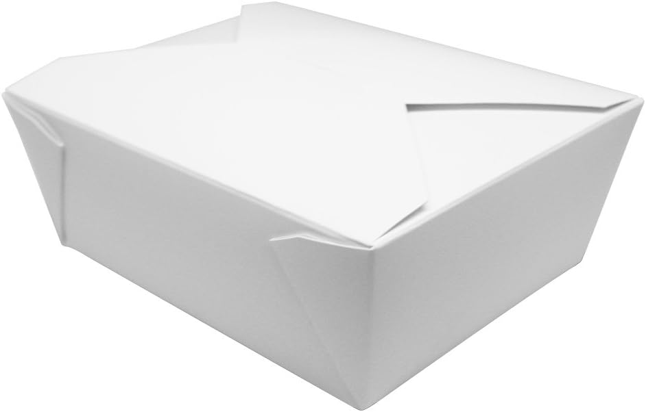 Karat FP-FTG48W Fold-to-Go Box for Food and Snacks - 300 Pack