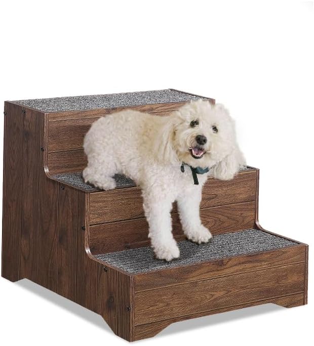 Furniture Style Dog Stairs for Small Dogs and Cats by beeNbkks