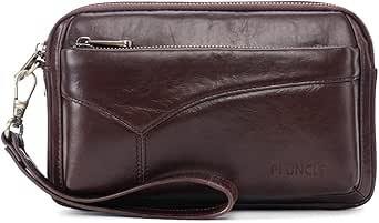 KPYWZER Leather Clutch Purse Wallet for Men - Stylish Organizer