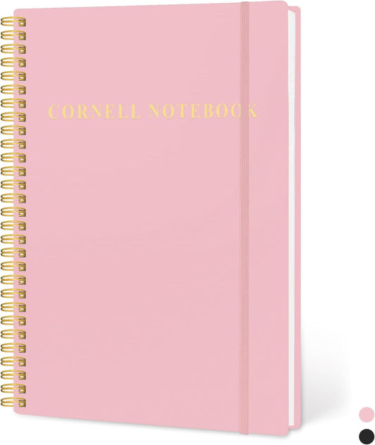 Spiral Cornell Notebook for Effective Note-Taking