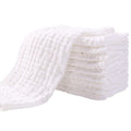 Yoofoss Muslin Burp Cloths 10 Pack 100% Cotton - Large Soft Set