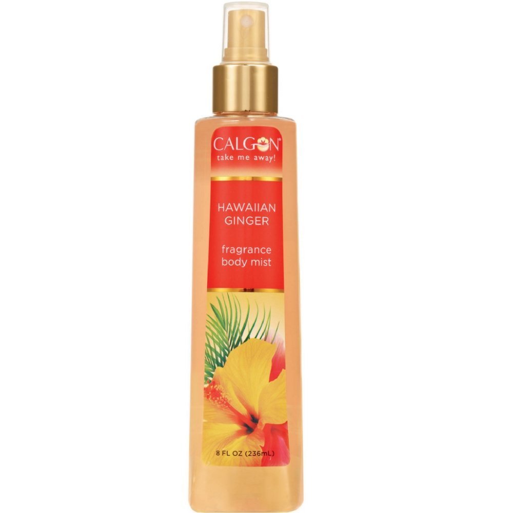 Calgon Hawaiian Ginger Fragrance Body Mist - 8 oz Pack of 5