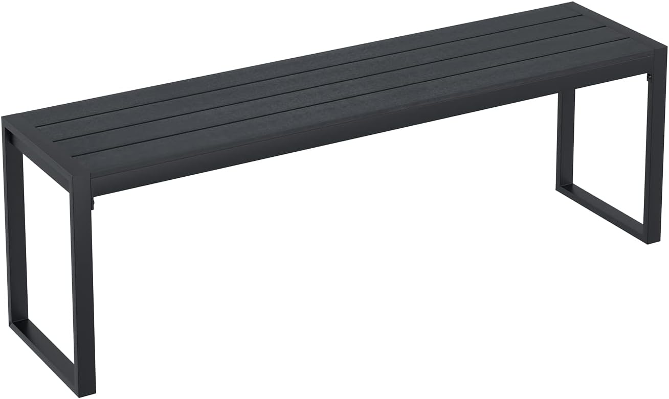 VICLLAX Garden Bench - Weather-Resistant Outdoor Seating for 2