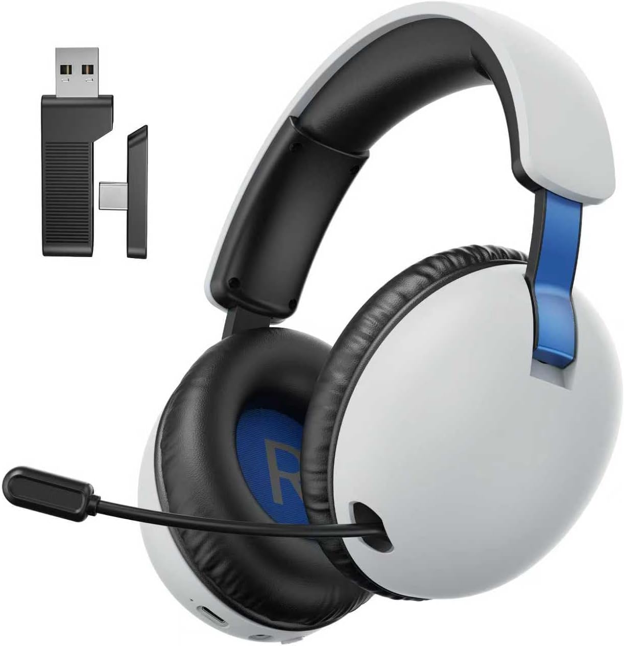 OPUTIK Wireless Gaming Headset for PS4 PS5 PC - Immersive Sound