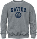 Barnesmith Crewneck Sweatshirt for College Heritage Logo - Soft Xavier