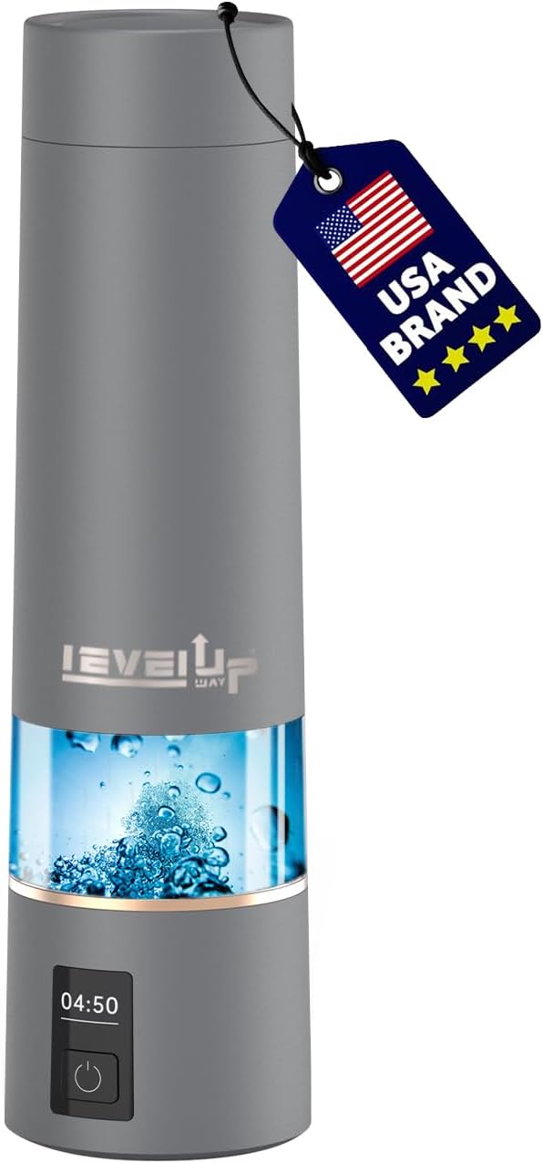 Hydrogen Water Bottle with Advanced SPE/PEM Technology for Health