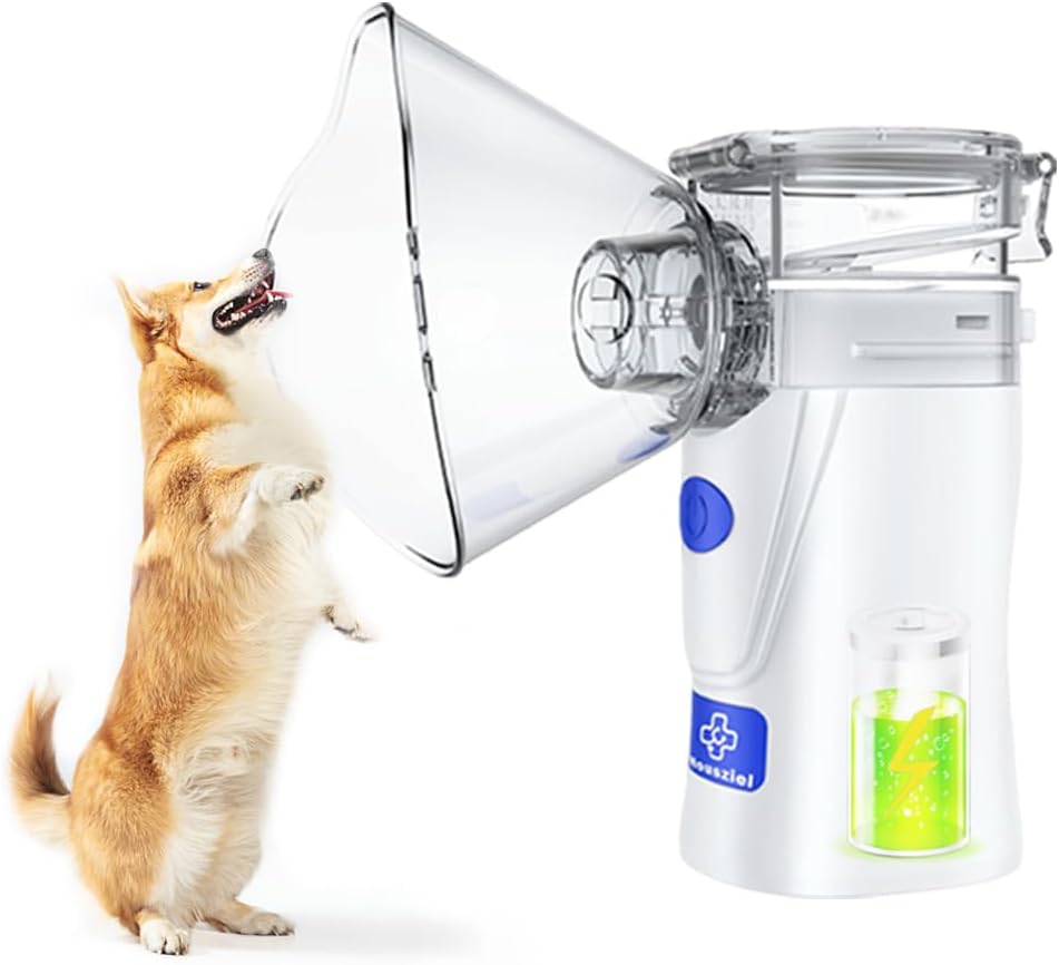 Portable Dog Nebulizer for Easy Breathing