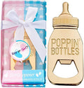 Baby Bottle Openers 24 Pack for Baby Shower Favors - Poppin Design