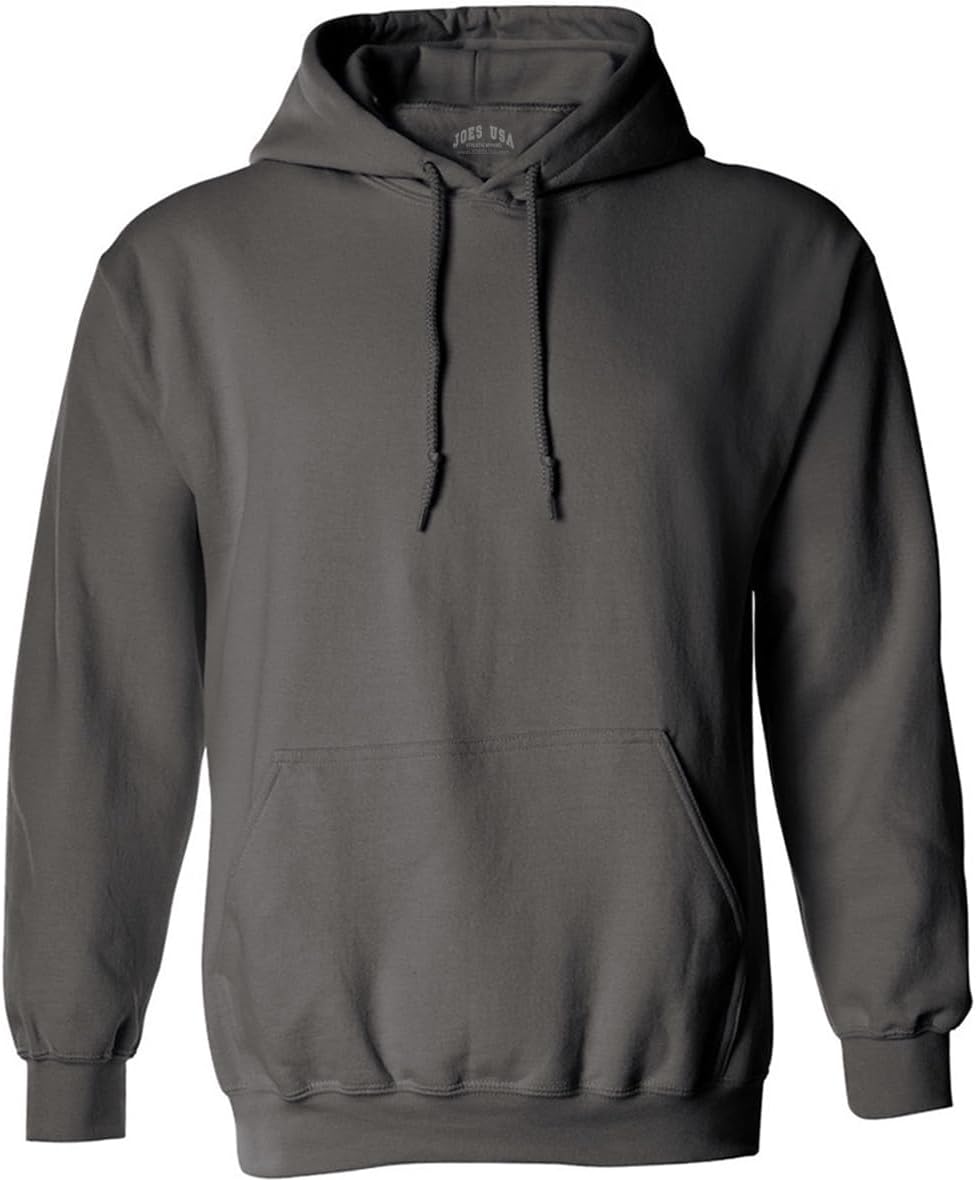 Joe's USA Mens Fleece Pullover Hoodie for Casual Wear