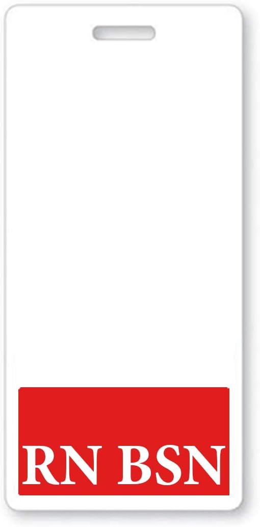 Bulk 25 Pack RN BSN Badge Buddies for Registered Nurses