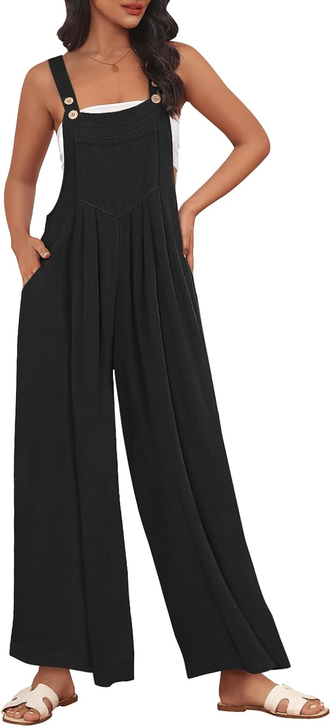 Trendy Womens Beach Vacation Jumpsuits for Summer Fun
