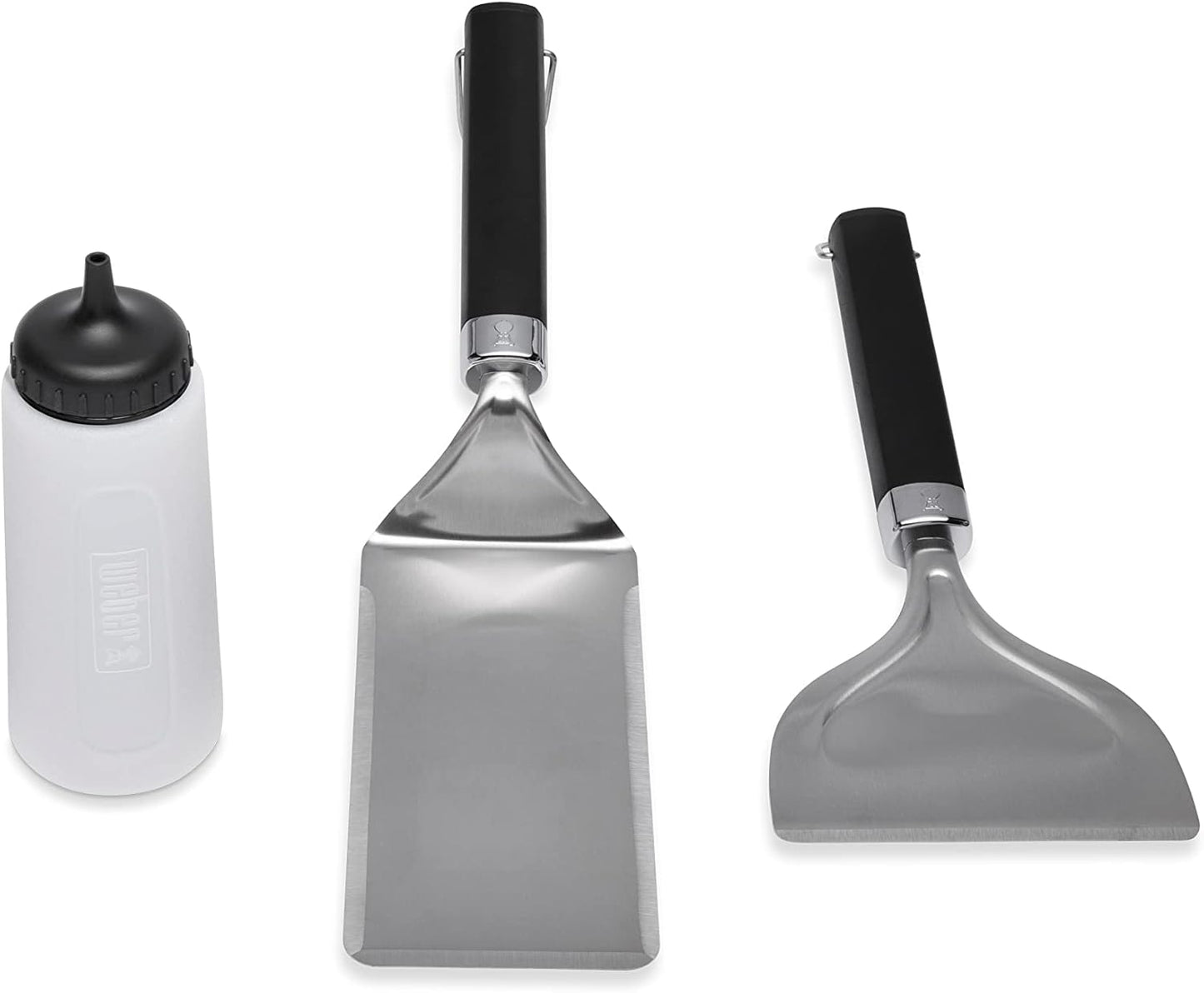 Weber Griddle Starter 3 Piece Tool Set for Easy Cooking