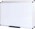 VIZ-PRO Large Magnetic Dry Erase White Board 60 in x 48 in - Pack of 2