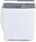 COSTWAY Portable Washing Machine: Compact Twin Tub 21Lbs Capacity