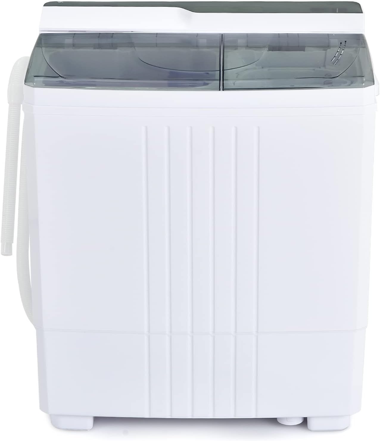 COSTWAY Portable Washing Machine: Compact Twin Tub 21Lbs Capacity
