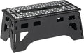 Extra Wide Folding Step Stool - Stable, Portable Step for Home