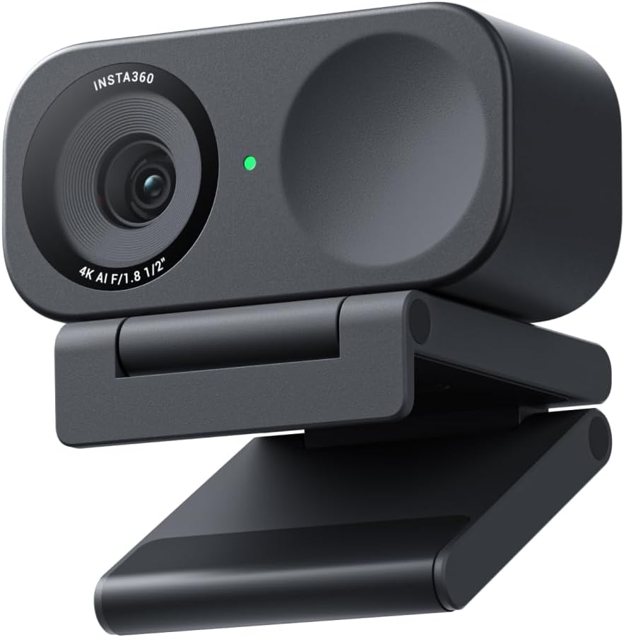 Insta360 Link 2C 4K Webcam with Auto Framing and HDR Features