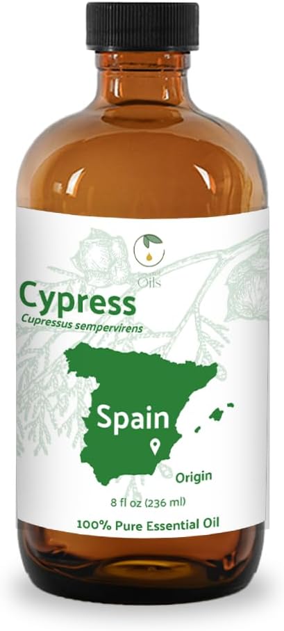 Cypress Essential Oil for Diffuser - 100% Pure Therapeutic Grade