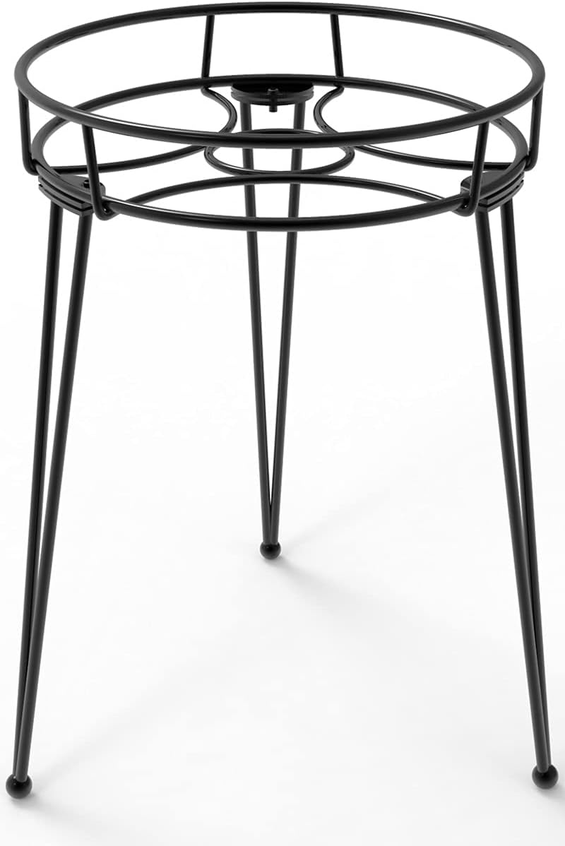 Midcentury Modern Metal Potted Plant Stand for Indoor Use