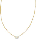 Mini Elisa Gold Satellite Pendant Necklace for Timeless Charm