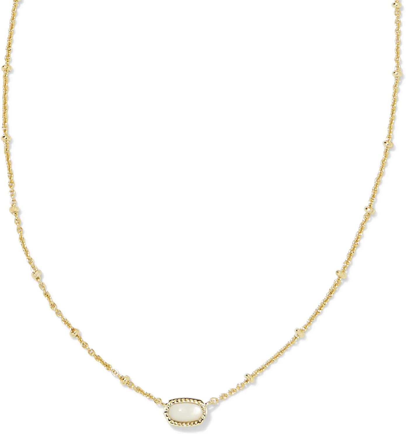 Mini Elisa Gold-Plated Satellite Short Pendant Necklace Review
