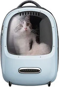 PETKIT Cat Backpack Carrier with Inbuilt Fan & Light - Travel Ready