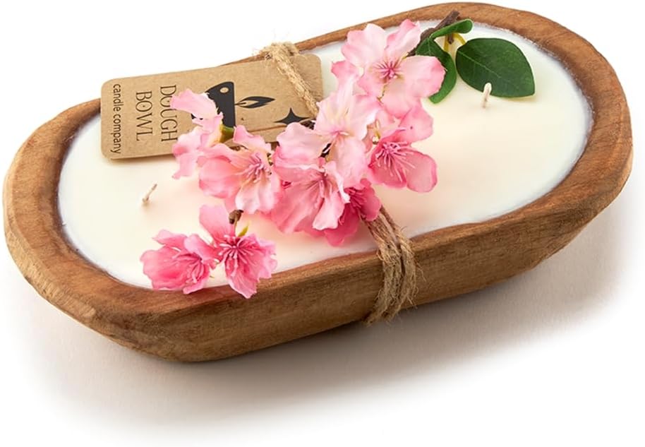 Dough Bowl Candle Co. Cherry Blossom & Citrus Candle