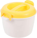 Rice & Veggie Microwave Steamer Bowl | BESTonZON Yellow