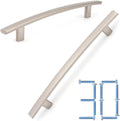 5 in Brushed Nickel Cabinet Pulls 30 Pack - Satin Silver Handles