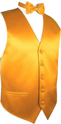 Men's Solid Formal Waistcoat Tuxedo Dress Vest Bow Tie