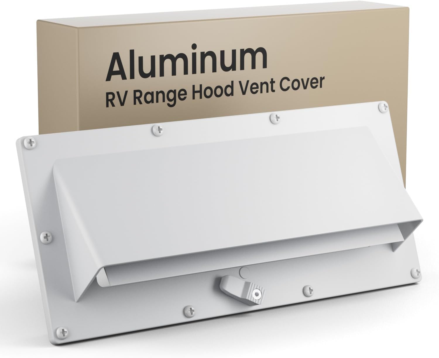 Safoner Aluminum RV Stove Vent Hood Cover for Easy Installation